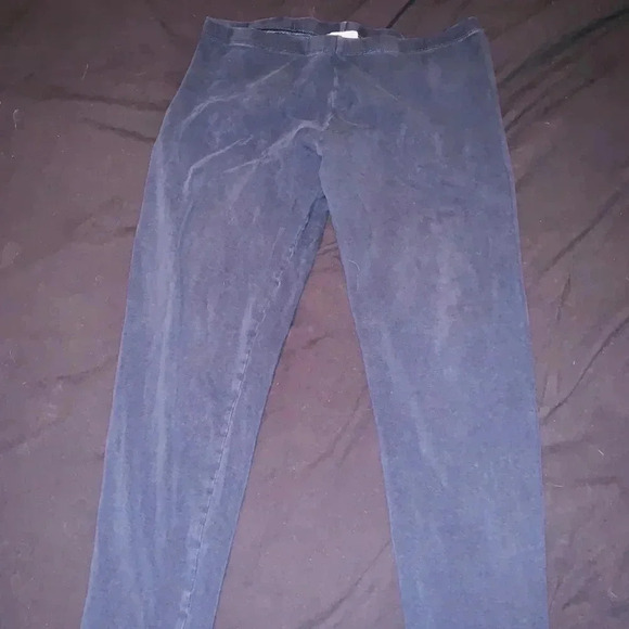 Navy Leggings - Picture 1 of 3
